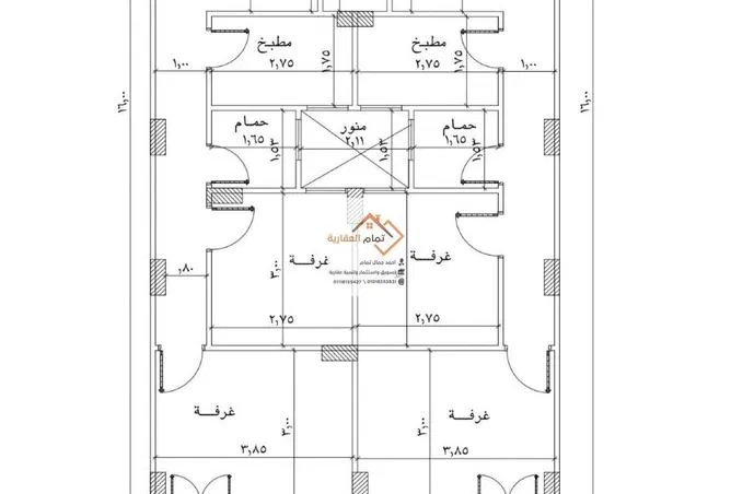 2-bedroom apartment 70 m² for sale in Asyut City