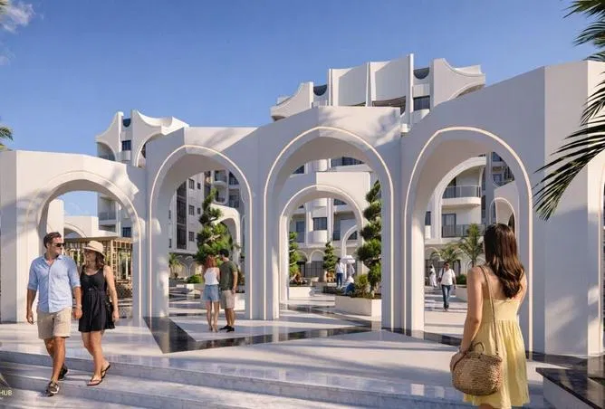 شقة غرفتين 68 م² للبيع في El Kawther District