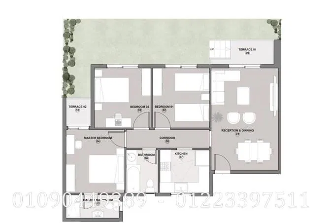 3-bedroom apartment 125 m² for sale in Citalia