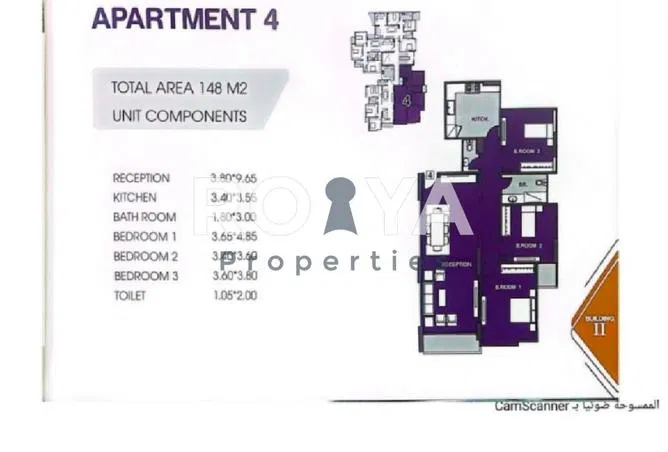 3-bedroom apartment 148 m² for sale in Highway
