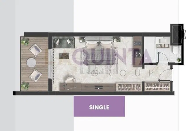Hotel_apartment 58 m² for sale in La Quinta Heights
