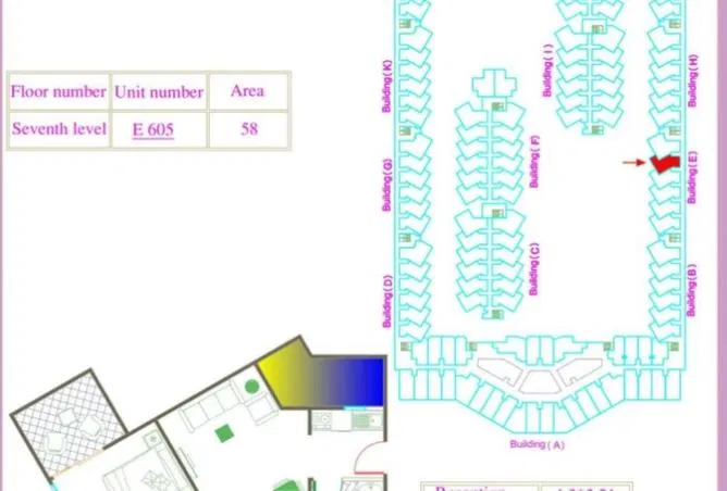 1-bedroom apartment 58 m² for sale in Hayat Beach Front