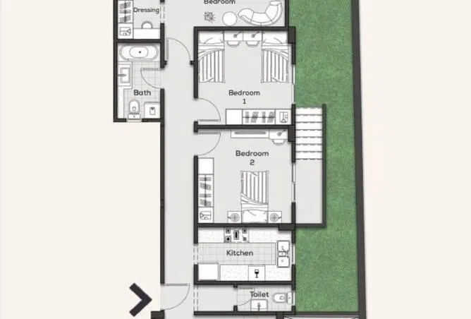 3-bedroom apartment 135 m² for sale in Bait Alwatan
