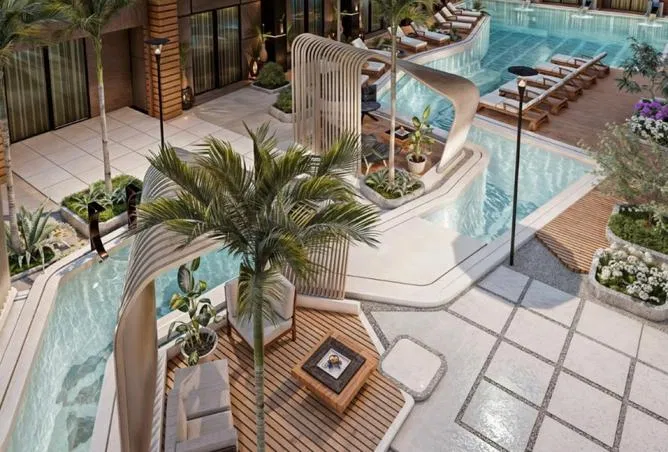 شقة غرفتين 95 م² للبيع في Hurghada Hub