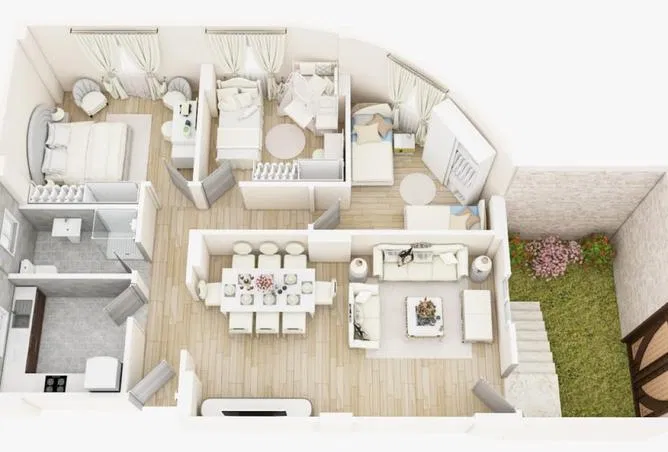 3-bedroom apartment 135 m² for sale in El Narges Buildings
