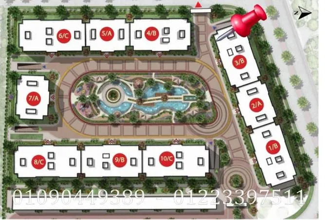 3-bedroom apartment 146 m² for sale in New Obour City