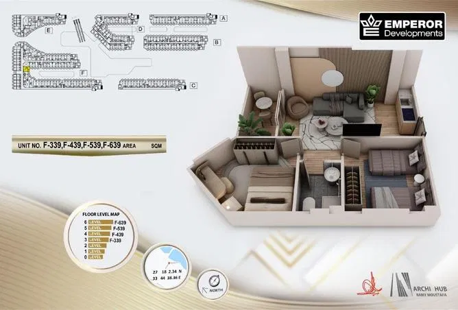 2-bedroom apartment 64 m² for sale in Hayat Beach Front