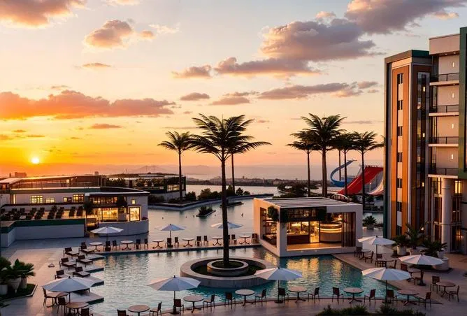 شقة غرفة 58 م² للبيع في Hayat Beach Front