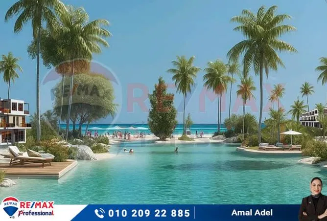 شاليه 3 غرف 131 م² للبيع في  وايت ساند، White Sand