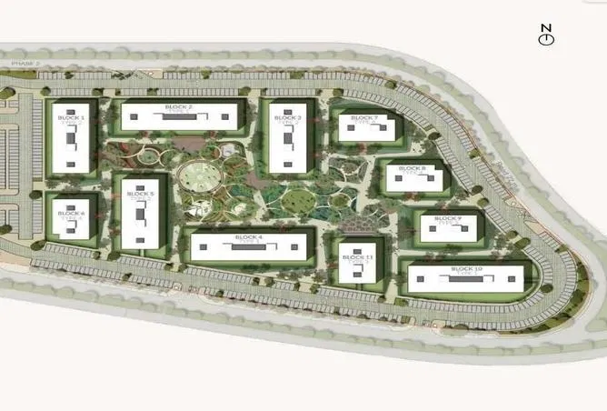 شقة غرفتين 106 م² للبيع في Al Burouj Compound