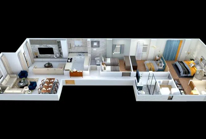 3-bedroom apartment 165 m² for sale in Bait Alwatan