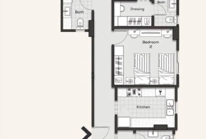 3-bedroom apartment 176 m² for sale in Bait Alwatan