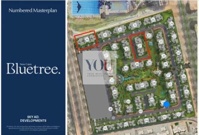 3-bedroom apartment 150 m² for sale in Bluetree Compound