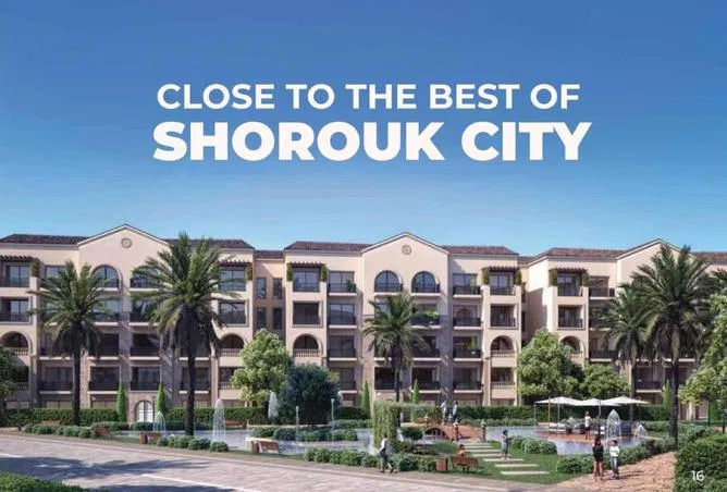 شقة غرفتين 133 م² للبيع في Palencia Al Shorouk