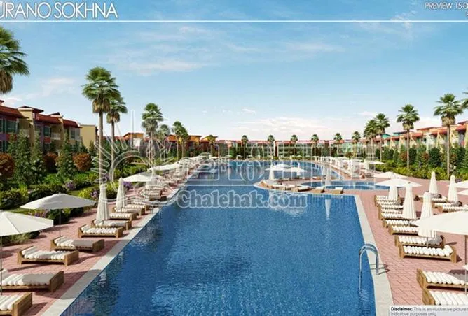 شاليه غرفتين 115 م² للبيع في Murano Wadi Degla