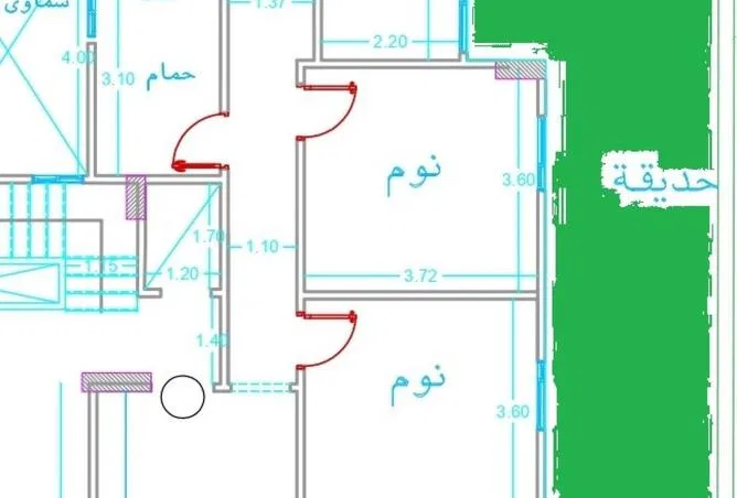 شقة 4 غرف 210 م² للبيع في Bait Alwatan