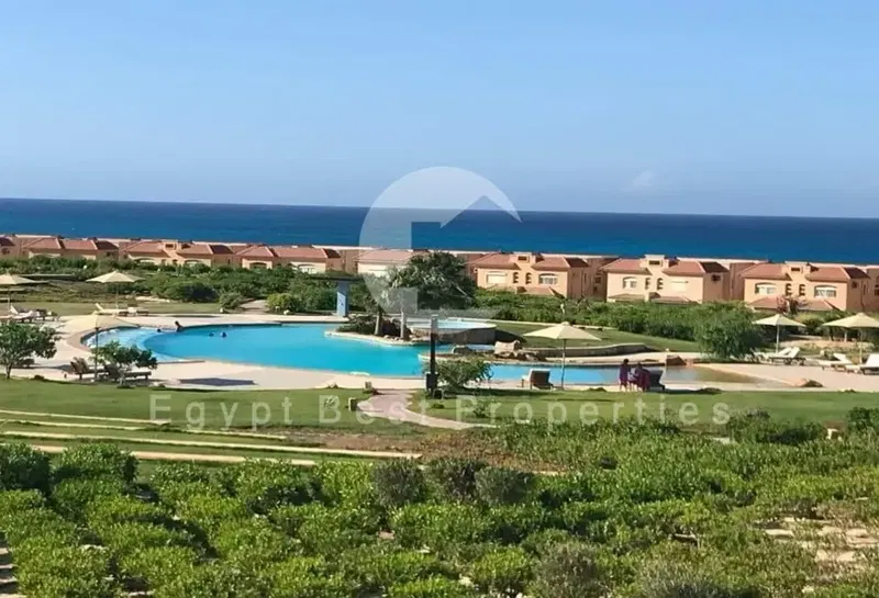 LOWEST PRICE Resale Chalet 3BD+Garden 65m Sea View for sale in Telal Soul North Coast