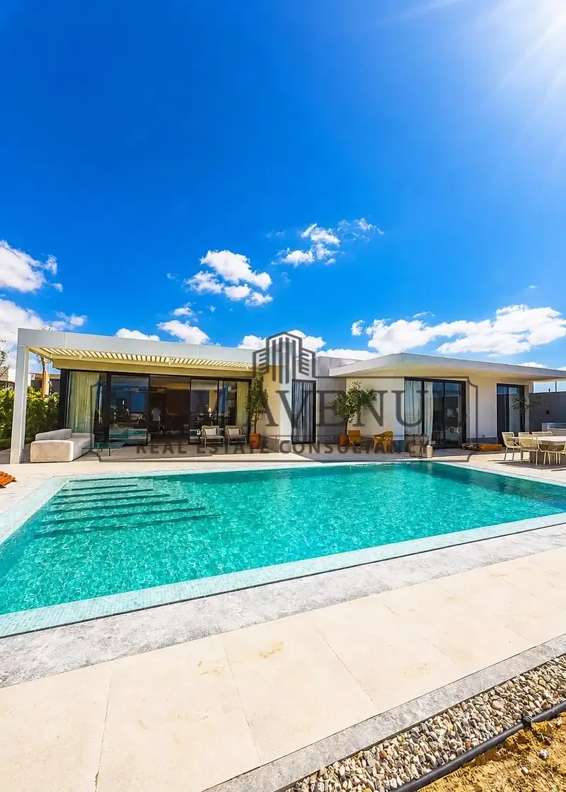 Ultra Prime Sea Front Mansion in Solare Ras El Hikma Fully Finished with Panoramic Sea View Ready for Viewing Constructed Unit Own a Landmark Coastal