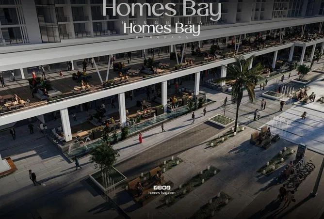 شقة غرفة 96 م² للبيع في Hurghada Hub