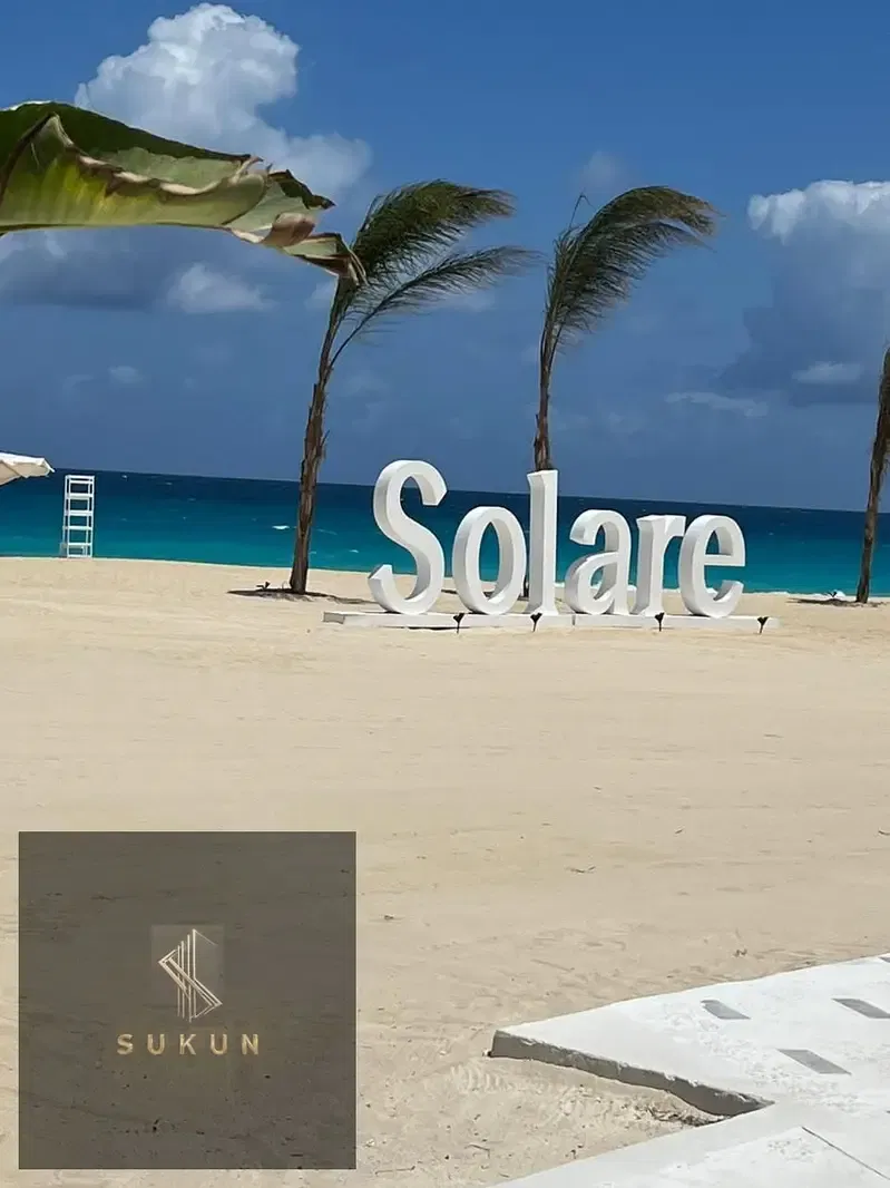 Resale | 117 SQM Chalet | Lagoon & Sea View | 11-Year Installments | Solare North Coast