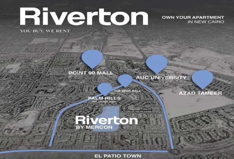 شقة غرفتين 106 م² للبيع في ريفيرتون، Riverton