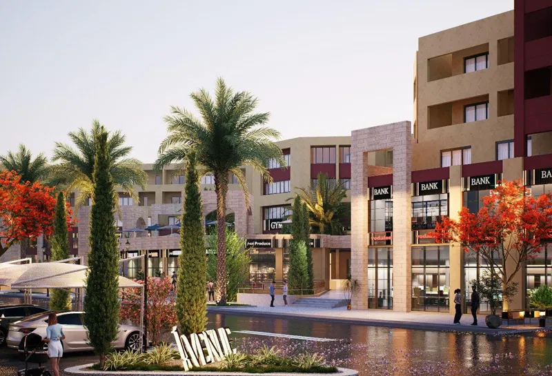 شقة غرفتين 118 م² للبيع في 1st Avenue South side