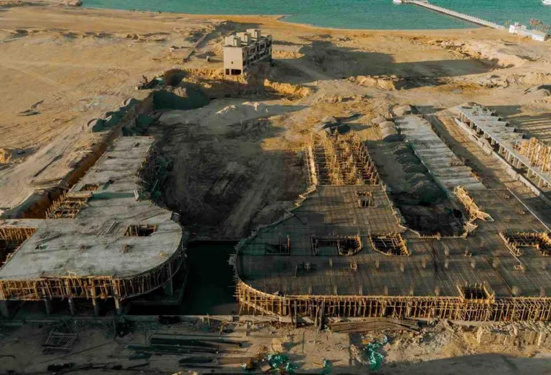 شقة غرفتين 101 م² للبيع في Oasis Resort