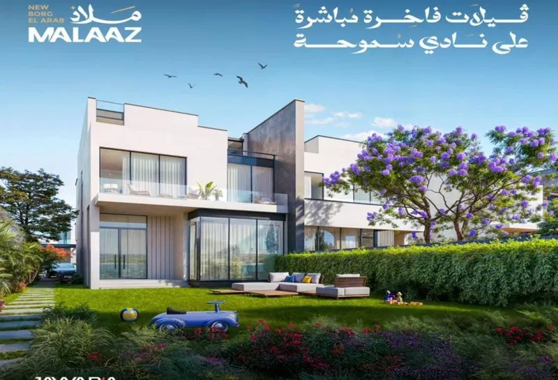 تاون هاوس 5 غرف 295 م² للبيع في New Borg Al Arab City   Marsa Matrouh Road