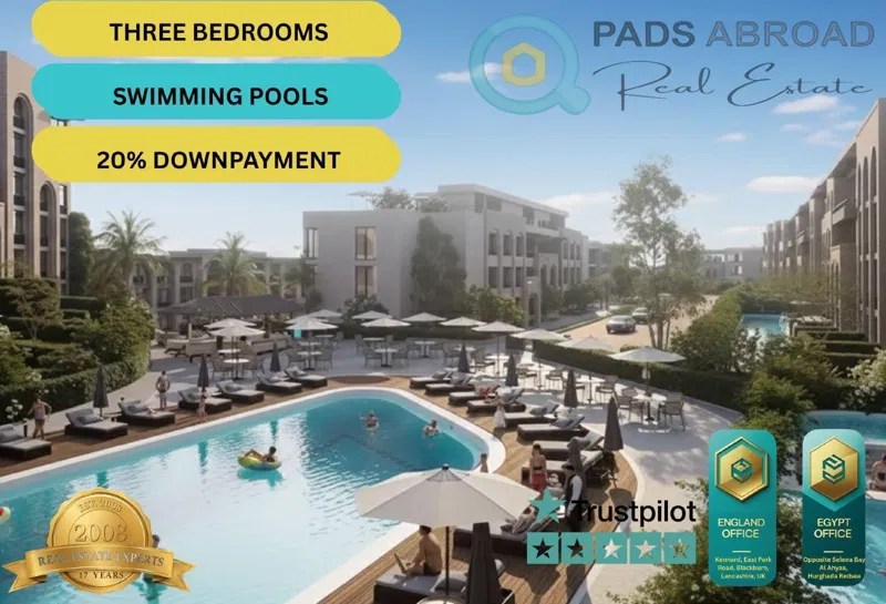 3-bedroom apartment 164 m² for sale in El Hadaba District
