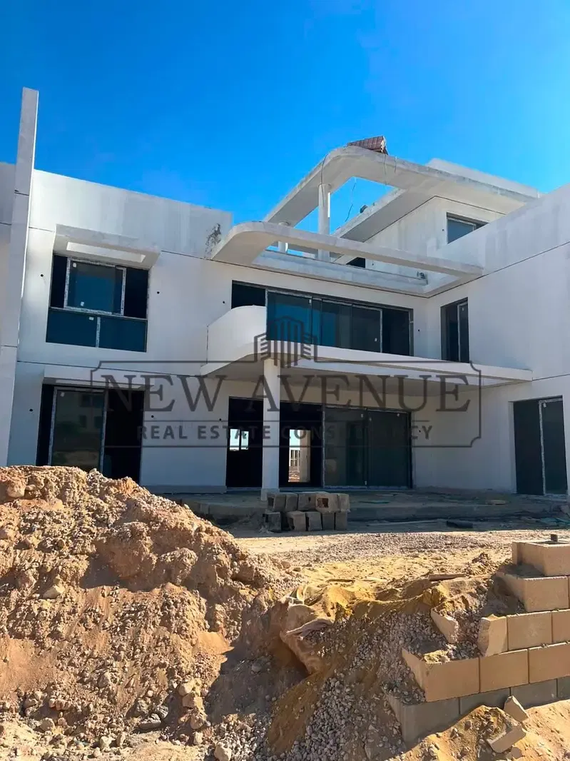 New delivery Almaza Bay Phase Terrazzo corner Sup with prime location by installment delivery 2027