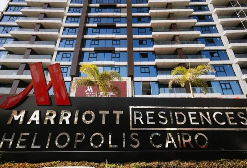 hotel_apartment غرفة 84 م² للبيع في Marriott Residence Heliopolis