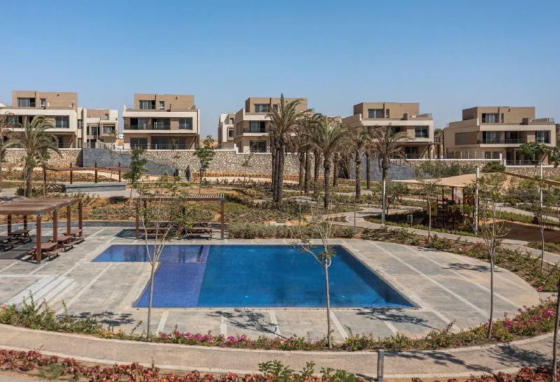 توين هاوس 5 غرف 268 م² للبيع في بالم هيلز القاهرة الجديدة، Palm Hills New Cairo