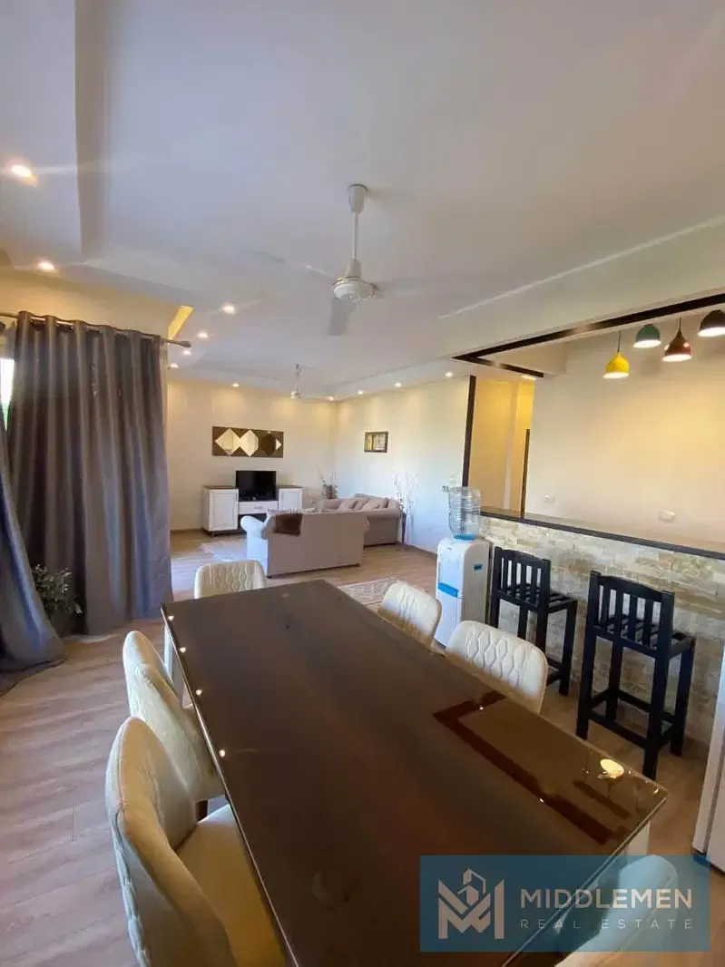Chalet115m+garden for sale Fully finished Facing north view landscape,water feature pool Ready to move hacienda bay north coast Next to marassi,Amwaj