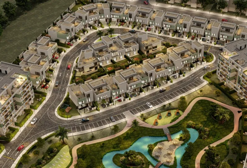 تاون هاوس 4 غرف 261 م² للبيع في Al Burouj Compound
