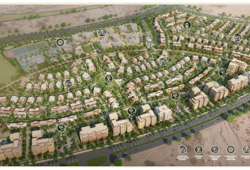 2-bedroom apartment 124 m² for sale in Crescent Walk