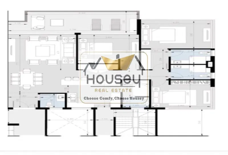 3-bedroom apartment 188 m² for sale in Lake view Residence 2