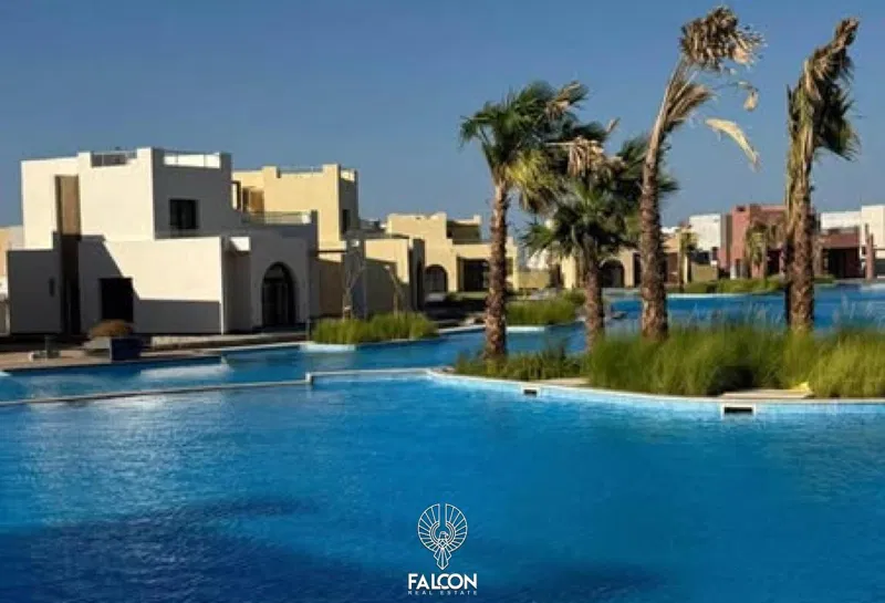 شاليه غرفتين 101 م² للبيع في سوان ليك الجونة