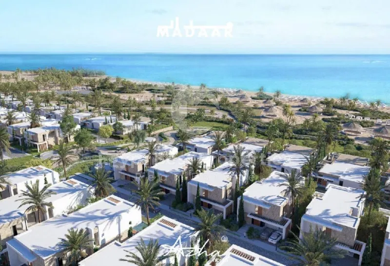 شاليه غرفتين 110 م² للبيع في Azha North