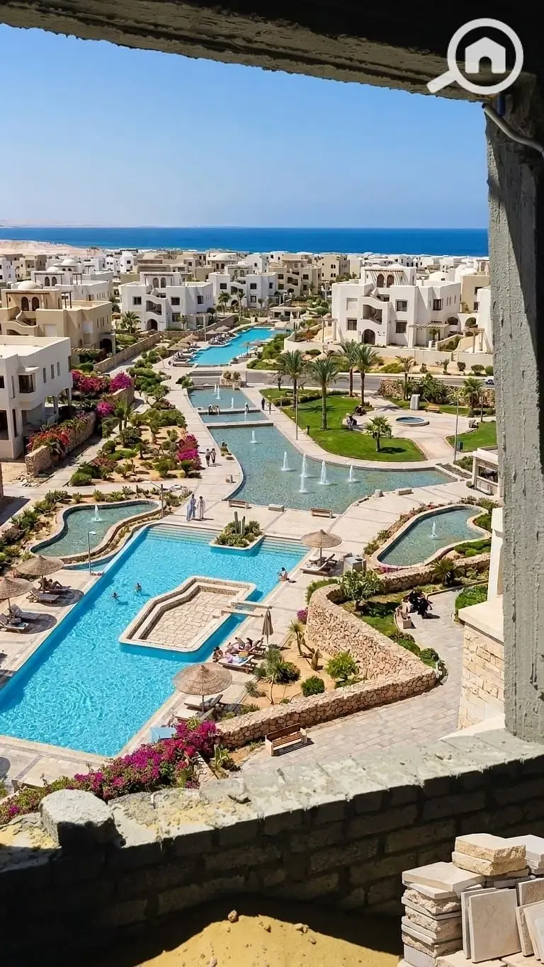 Lowest price Penthouse Full sea view ready to move for resale at Hacienda west Ras El Hekma ,