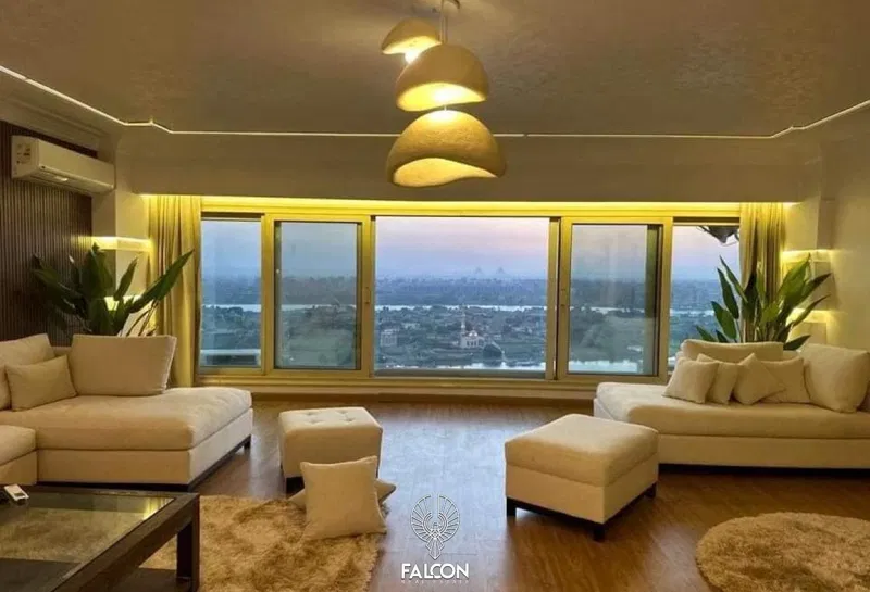 hotel_apartment غرفة 123 م² للبيع في Hilton Cairo Nile Maadi