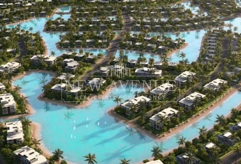 شاليه غرفتين 118 م² للبيع في Azha North