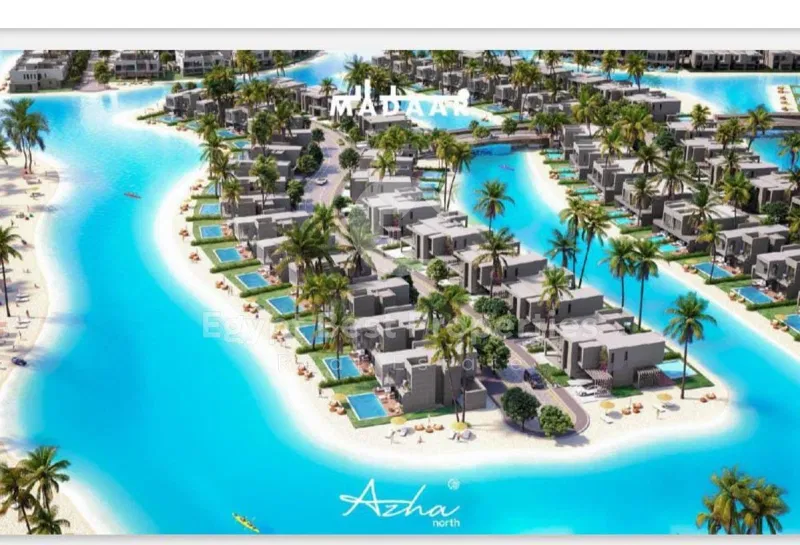 شاليه غرفتين 100 م² للبيع في Ramla Lakeside