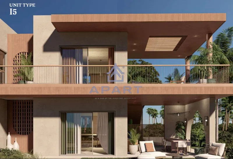 شاليه غرفتين 135 م² للبيع في Ramla Lakeside