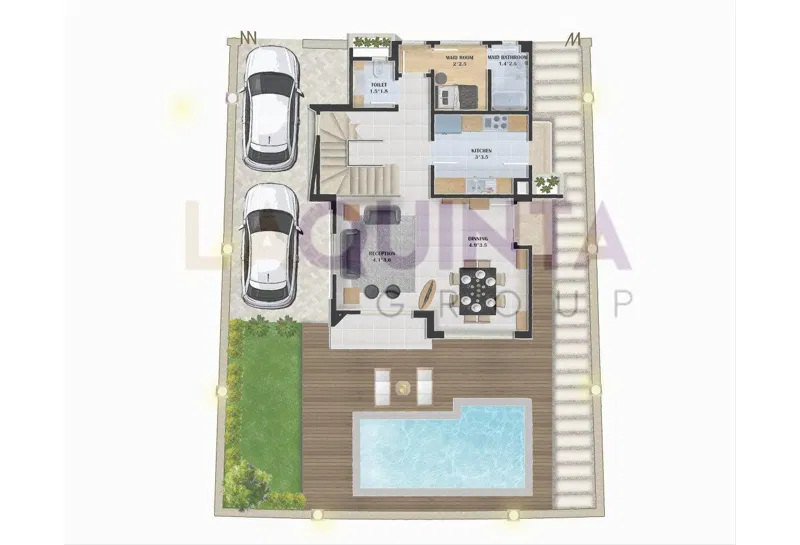 6-bedroom villa 277 m² for sale in La Quinta Heights