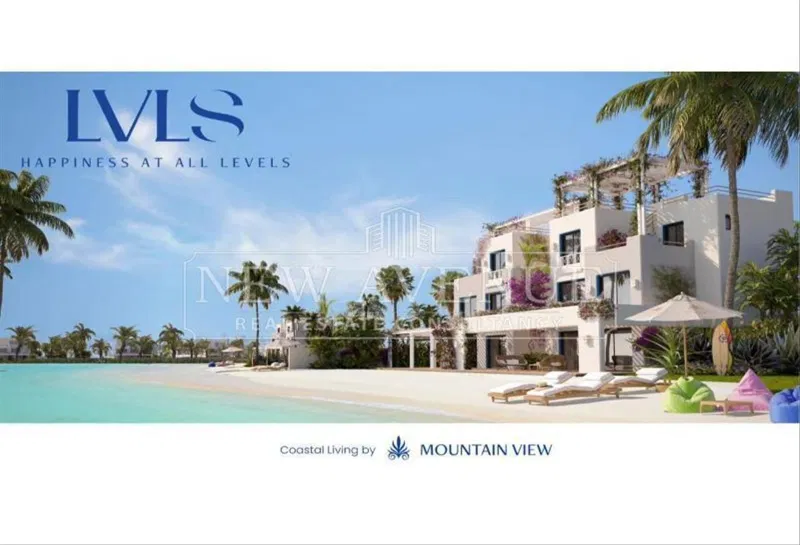 شاليه 3 غرف 150 م² للبيع في LVLS By Mountain View