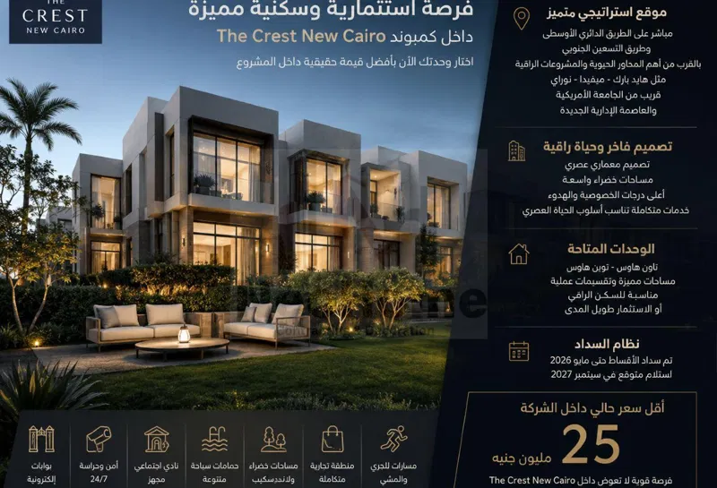 4-bedroom villa 180 m² for sale in The Crest