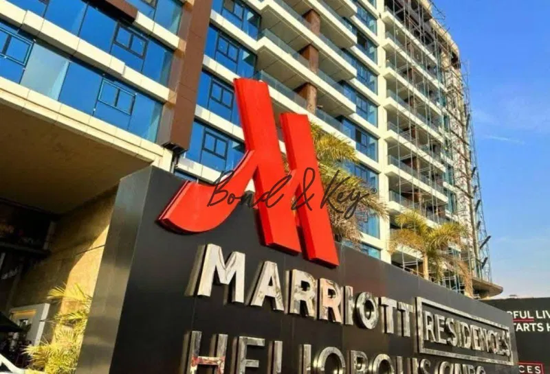 hotel_apartment 3 غرف 185 م² للبيع في Marriott Residence Heliopolis