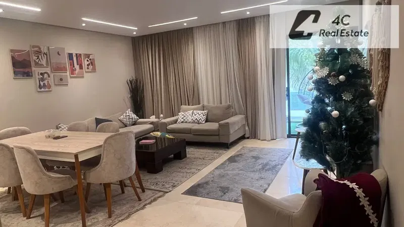 Lowest-Priced Fully Finished 2-Bedroom Apartment with Landscape View for Sale in Lake View Residence – Fifth Settlement, New Cairo