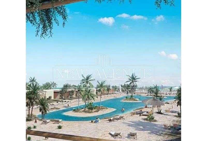 شاليه غرفتين 126 م² للبيع في هاسيندا ويست