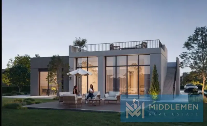 One story villa 210m Fully Finished+Acs For Sale Park Central Almostakbal City Hassan Allam